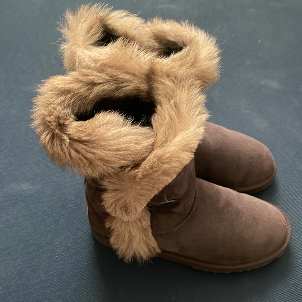 Ugg With Real Fur On Inside Lining And Real Sheep… - image 5